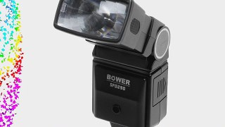 Bower SFD290 Digital Automatic Zoom Bounce Flash for Olympus E-5 E-30 E-3 Evolt E-420 E-620