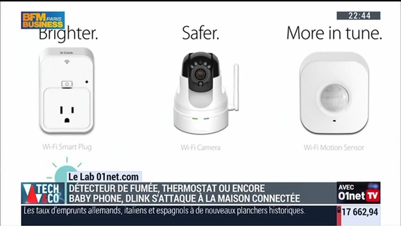 Le Lab 01net.com: D-Link lance se lance dans la domotique - 10/03