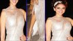 Sexy Aditi Rao In Transparent Silver Dress @  59th Idea Filmfare Awards