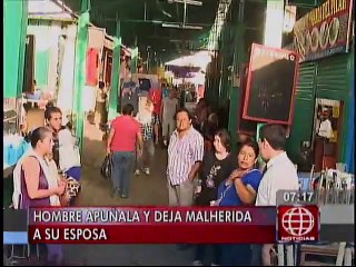 SMP: Acuchilló y ahorcó a su esposa porque ella le pidió dinero