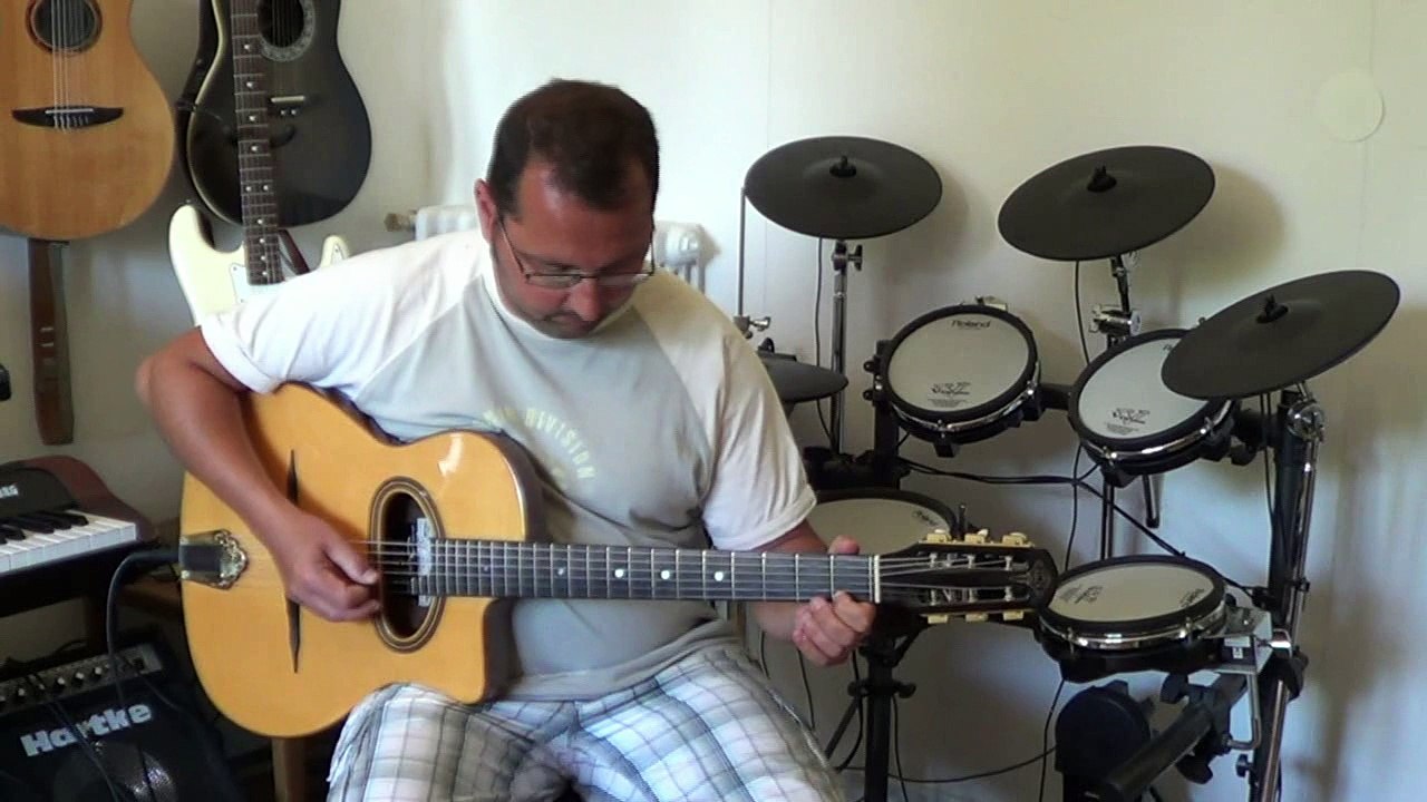 Improvisation guitare manouche par Fab Zeman