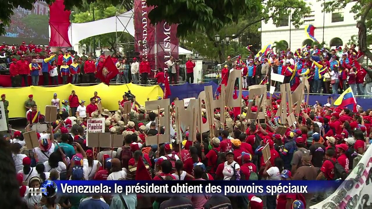Venezuela : le président obtient des pouvoirs spéciaux