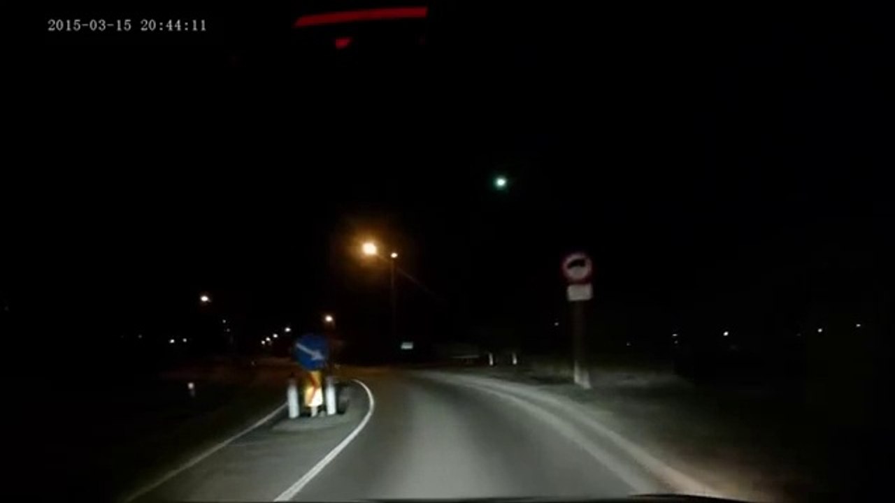 Une météorite traverse le ciel en Suisse et Autriche (15 mars 2015)