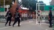Indian Soldier embarrassed by Pakistan Rangers at latest wagah border flag ceremony