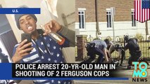 Ferguson police shootings: 20-yr-old Missouri man arrested in shooting of 2 St. Louis County cops