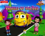 The Wheels on the Bus Go Round and Round Nursery Rhyme for Children