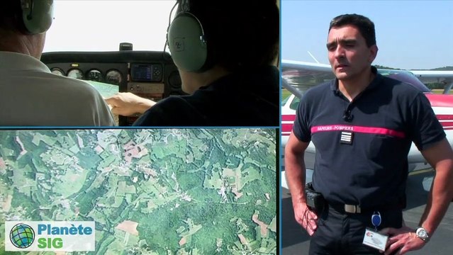 Planète SIG - SDIS 24 Avion