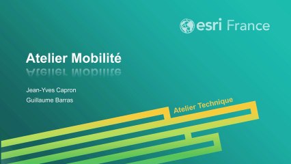 Atelier Mobilité SIG 2014