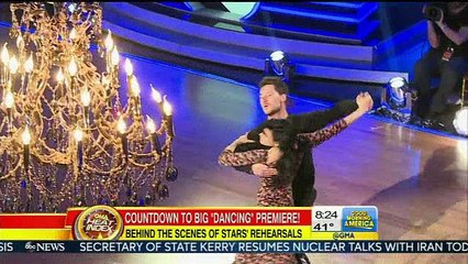 Behind The Scenes Of Dancing With The Stars Rehearsal