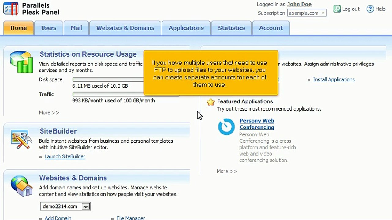 plesk10-enduser-22-FTPaccount