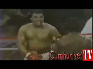 'Kelebek gibi uçar arı gibi sokarım' Muhammed Ali dansı