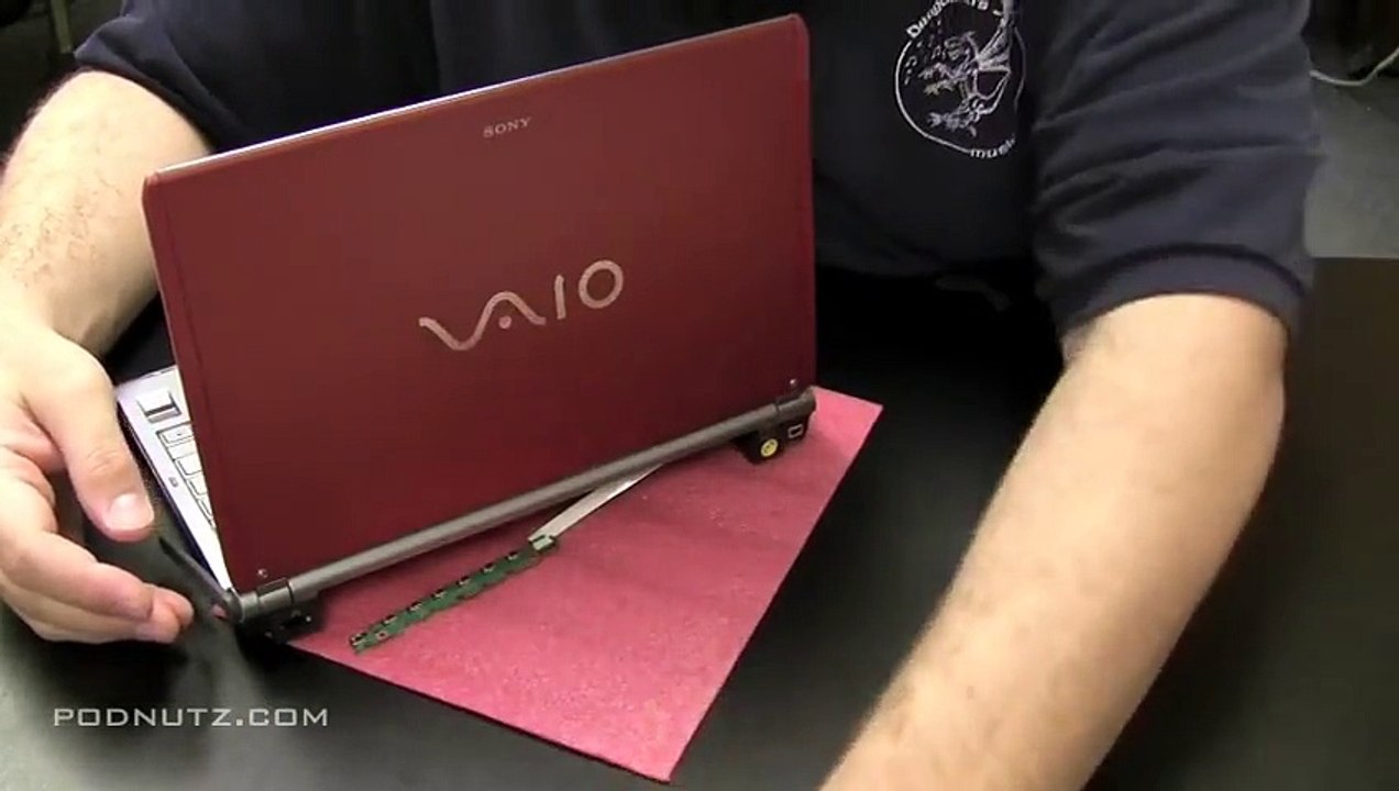 Laptop repair videos - Vaio Ribbon Repair_(480p)