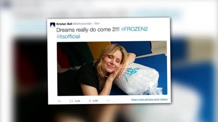 Kristen Bell confirma que Frozen 2 es oficial