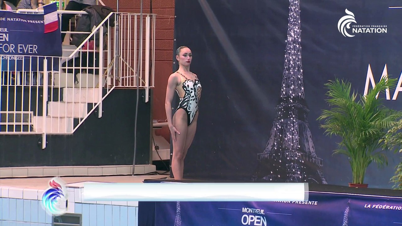 OPEN MAKE UP FOR EVER 2015 - Anna VOLOSHYNA médaille d'argent SOLO LIBRE