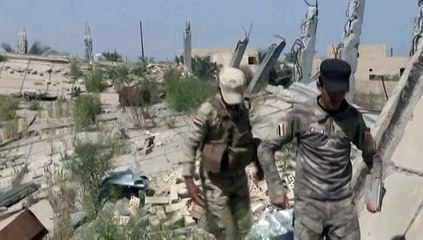 Irak : la tombe de Saddam Hussein détruite lors de violents combats