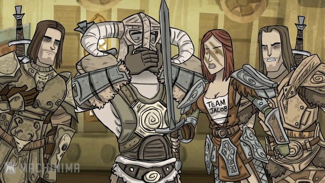 How It Should Have Ended Video Games - Skyrim