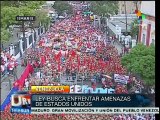 Venezolanos se unen contra EE.UU. y apoyan la Ley Antiimperialista