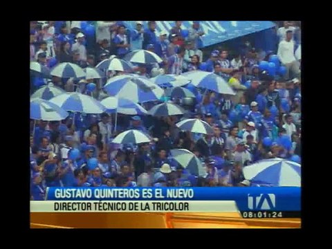 Gustavo Quinteros asume la Selección de Ecuador