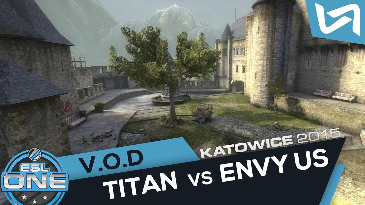 ESL One Katowice 2015 - Poule A - Titan vs EnVyUs - Cobblestone