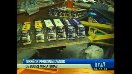 Conozca los buses en miniaturas que causan sensación a nivel nacional