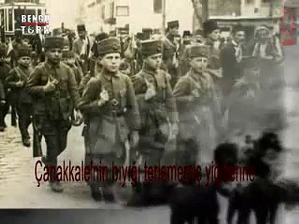 ÇANAKKALE'NİN BIYIĞI TERLEMEMİŞ YİĞİTLERİNE..