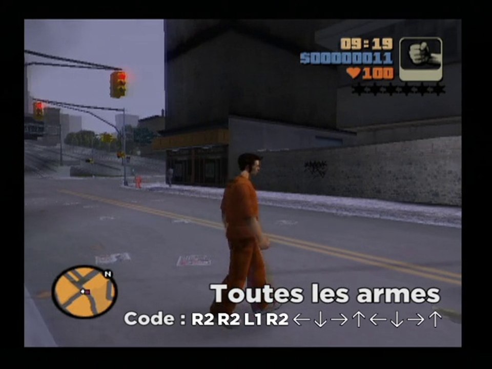 Grand Theft Auto III - Codes GTA 3