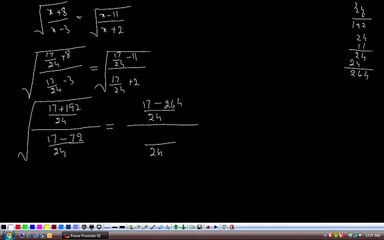 (G10 MTH AAACG) Matric Maths Unit 1, Exercise 1.6, Q 1, Part 17, 18