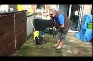 Howto clean and power-wash decking and patios
