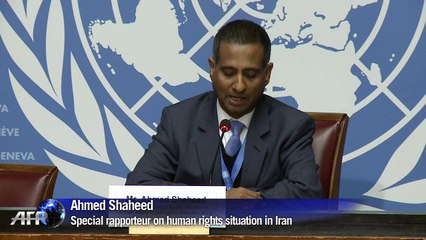 UN expert laments 'worsening' rights situation in Iran