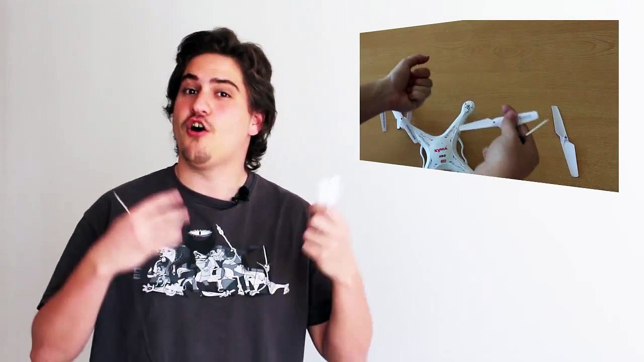 Como reparar un drone SYMA X5C