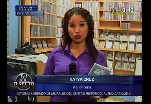 Formalizan venta de películas peruanas originales en centros comerciales