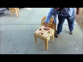 Space Saving Outdoor Furniture!超省空間的戶外桌