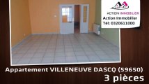 A vendre - VILLENEUVE DASCQ (59650) - 3 pièces