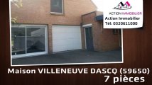 A vendre - VILLENEUVE DASCQ (59650) - 7 pièces