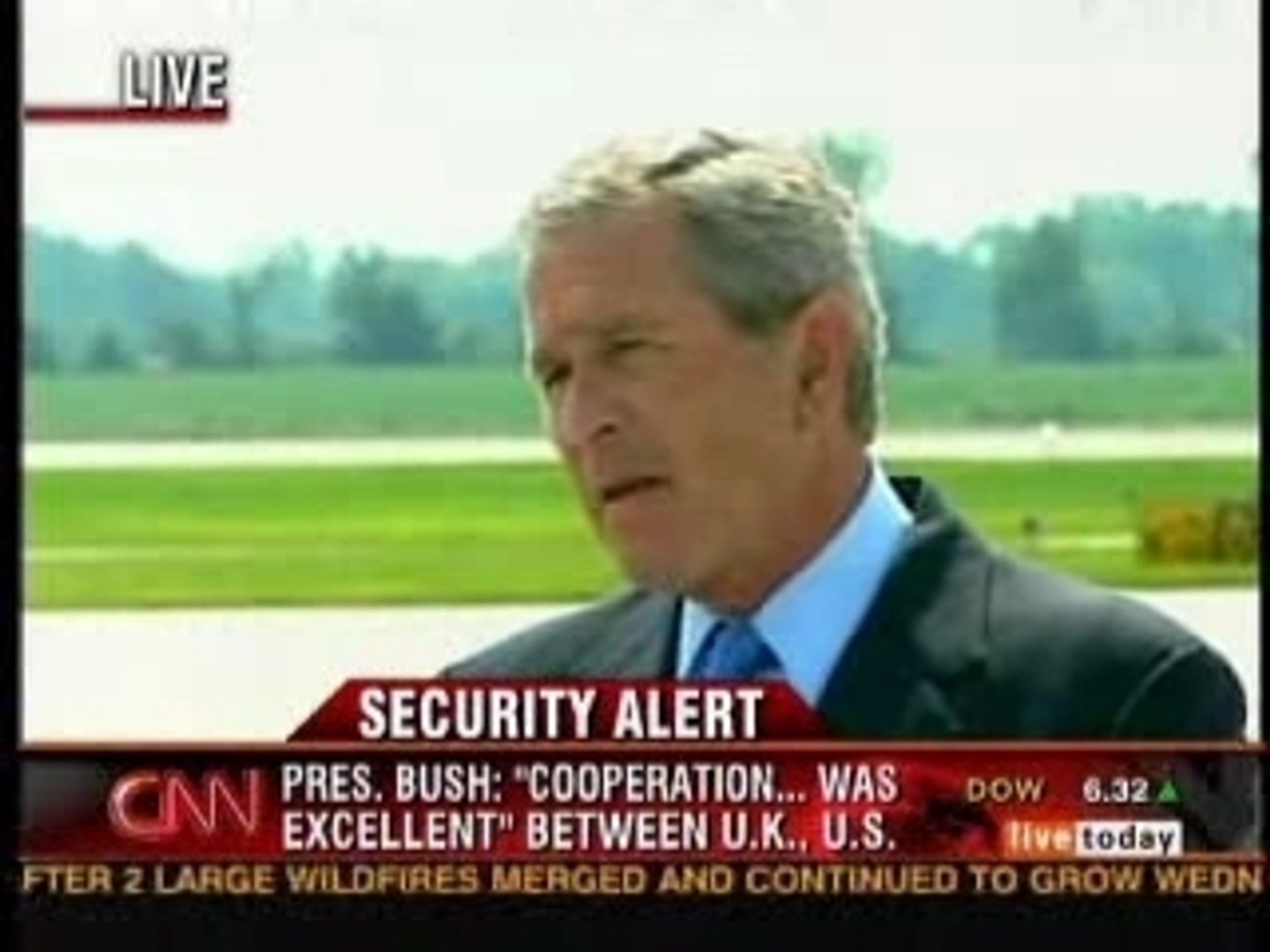 Bush on British plot