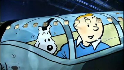 Rackham, le nouvel Airbus de Brussels Airlines, aux couleurs de Tintin