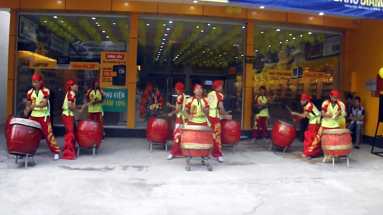 MÚA TRỐNG HỘI GIÁ RẺ - 0972263280