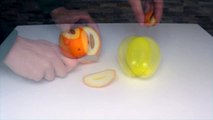 Zeste d'orange vs Ballons de baudruche