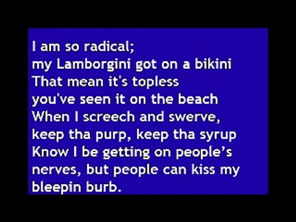 Birdman ft. Lil Wayne - I Run This - DIRTY - LYRICS