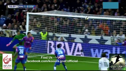 أهداف ريال مدريد و ليفانتي HD