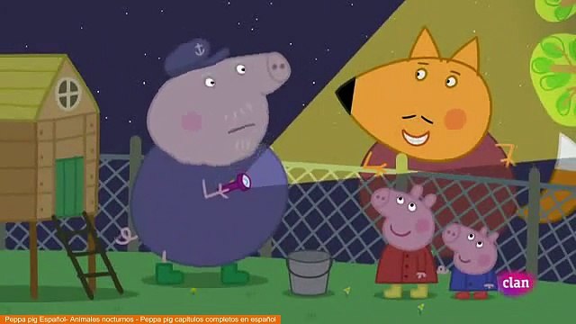 Peppa pig Español- Animales nocturnos - Peppa pig capítulos completos en español
