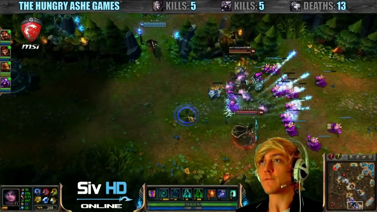 Siv HD STREAM - THE HUNGRY ASHE GAMES