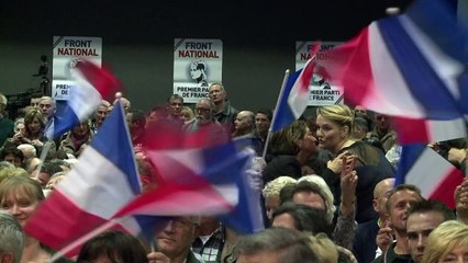 Départementales: Marine Le Pen en campagne dans le Var