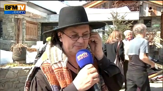 L'émotion de Marc Veyrat qui vient de perdre son restaurant dans un incendie