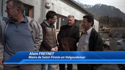 Maison Médicale à Saint-Firmin en Valgaudemar: les travaux avancent bien