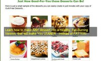 Easy To Make Dessert Recipes   Guilt Free Desserts Kelley Herring   Easy Healthy Recipes