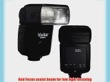 Vivitar VIV-DF-283-CAN  Bounce Zoom Swivel DSLR Flash for Canon (Black)