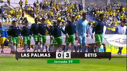 j.29 liga adelante 14/15 las palmas 0-betis 3