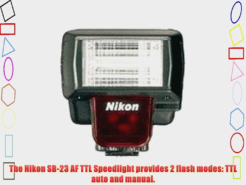 Nikon SB-23 AF TTL Speedlight Flash