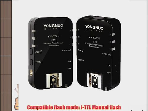Yongnuo YN-622N Yongnuo YN-622N YN 622 Wireless I TTL ITTL HSS 1/8000S Flash Trigger for Nikon